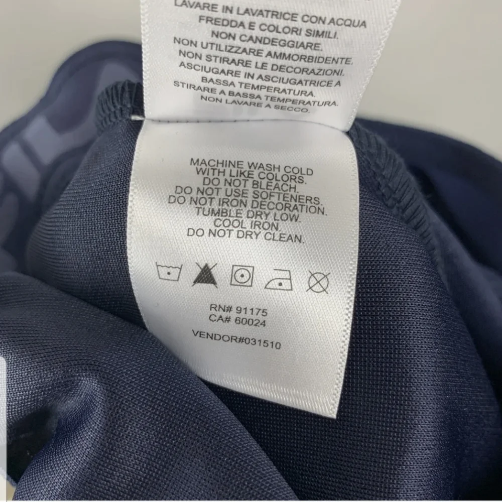 Fila Men's Active Gym Track Pants Sweatpant Blue Navy Peacoat XLarge NWT - Picture 6 of 7